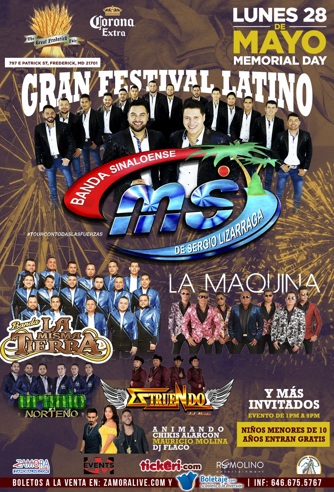 Banda MS -  Festival Latino 