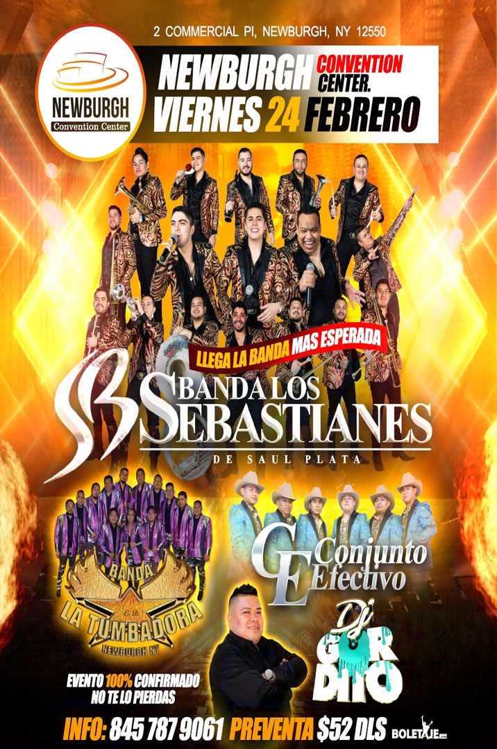 Banda Los Sebastianes, Banda La Tumbadora y Conjunto Efectivo 
