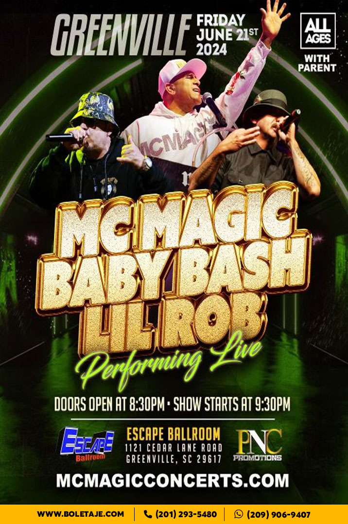 MC Magic, Baby Bash y Lil Rob