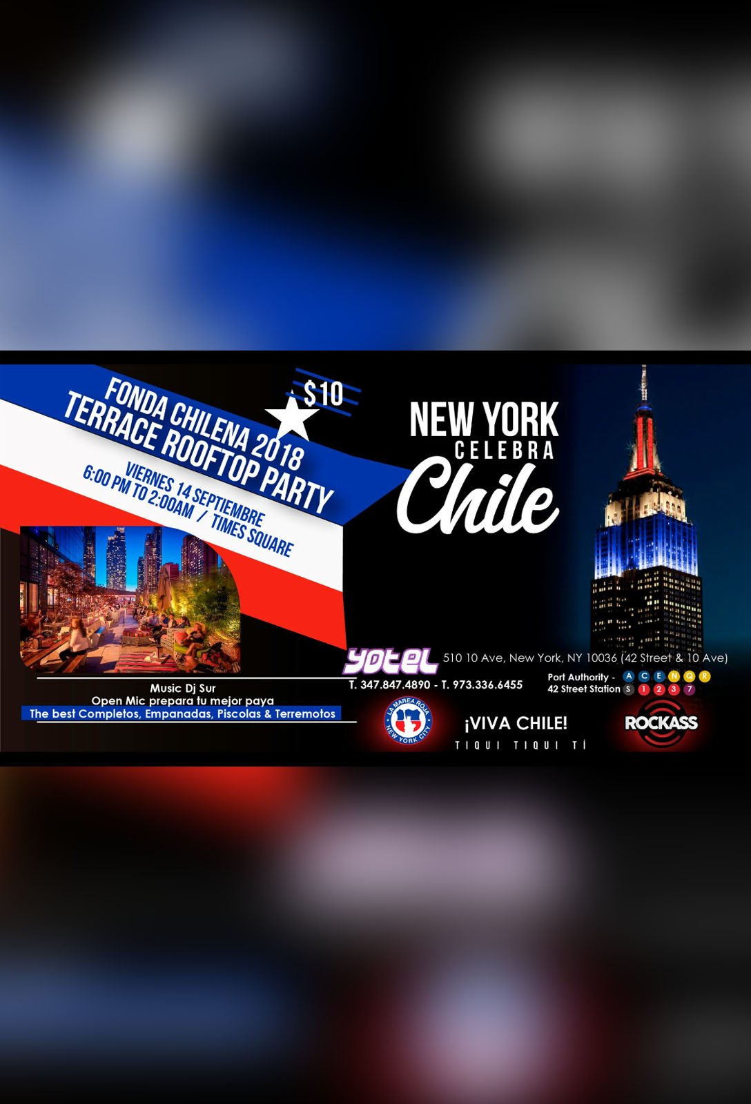 New York Celebra a Chile