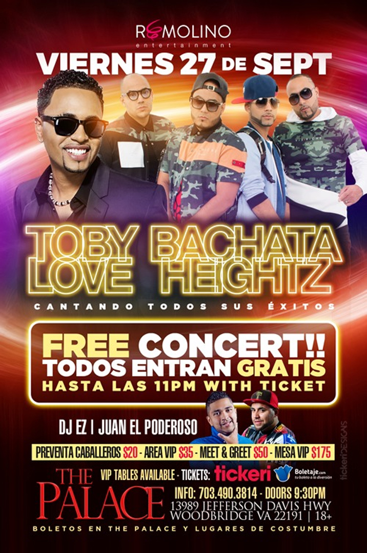 Toby Love y Bachata Heightz